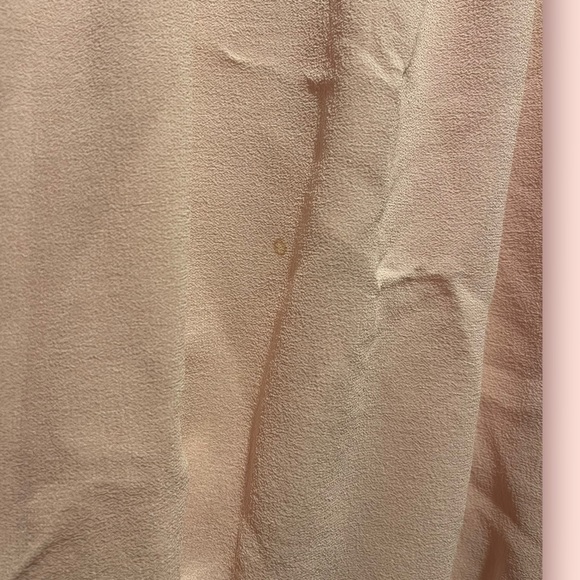 ** Tory Burch Light Pink Silk Embroidered Blouse - Picture 12 of 15